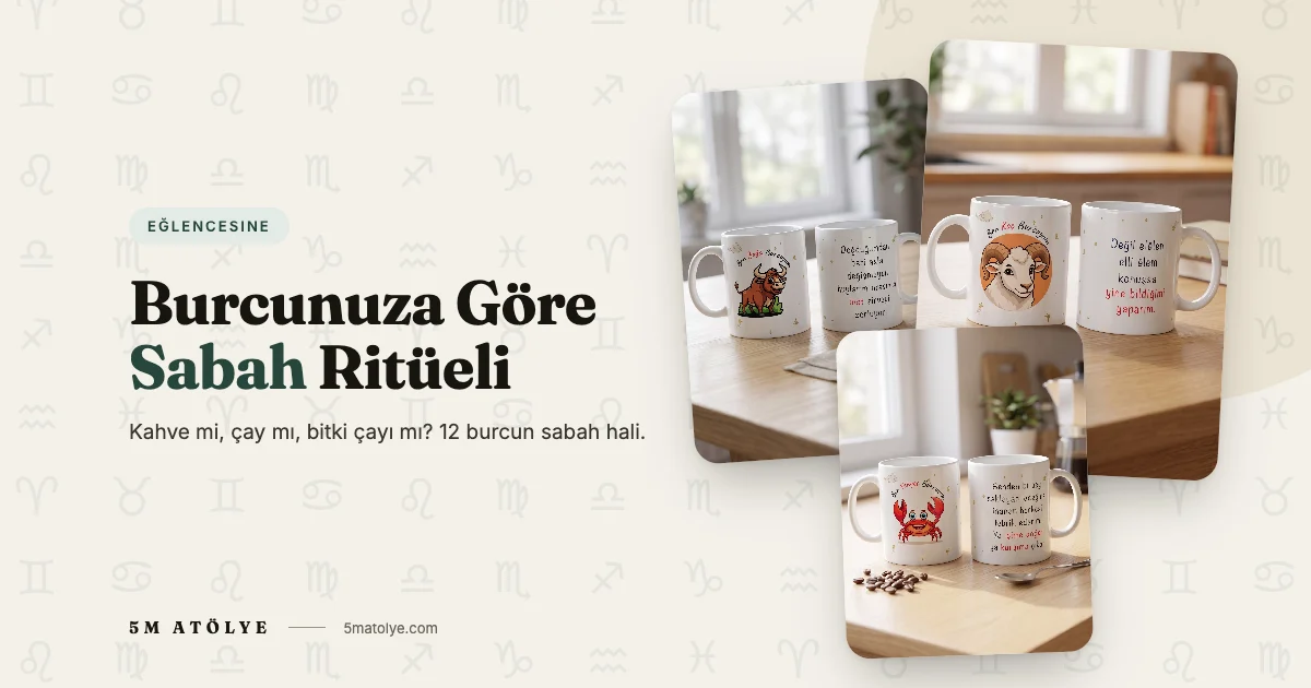 Burcunuza Göre Sabah Ritüeli: Kahve mi, Çay mı, Bitki Çayı mı?