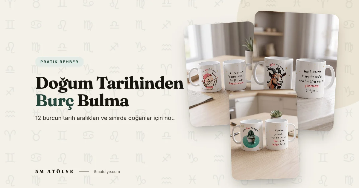 Doğum Tarihinden Burç Bulma: Hediye Almadan Önce Bilmeniz Gerekenler