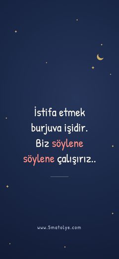 Söylene Söylene Çalışırız Kupası telefon duvar kâğıdı (Koyu)