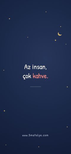 Az İnsan Çok Kahve Kupası telefon duvar kâğıdı (Koyu)