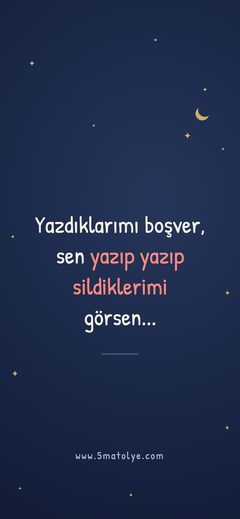 Yazdıklarımı Boşver Kupası telefon duvar kâğıdı (Koyu)