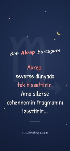 Akrep Burcu Kupası telefon duvar kâğıdı (Koyu)