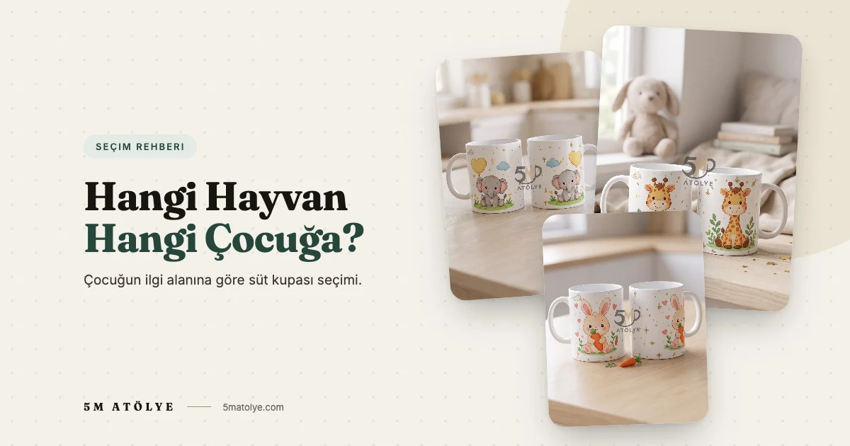 Hangi Hayvan Hangi Çocuğa? Süt Kupası Seçme Rehberi