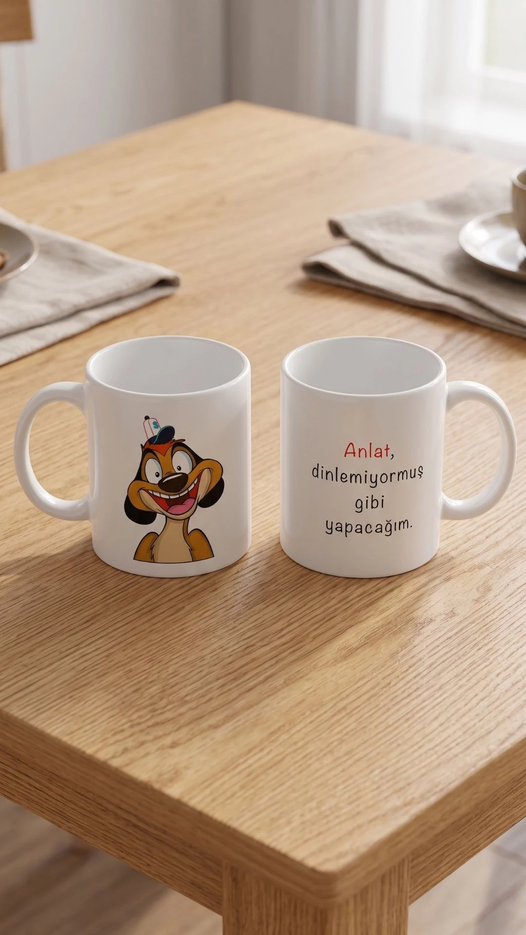 Anlat Dinlemiyormuş Gibi Yapacağım Kupası