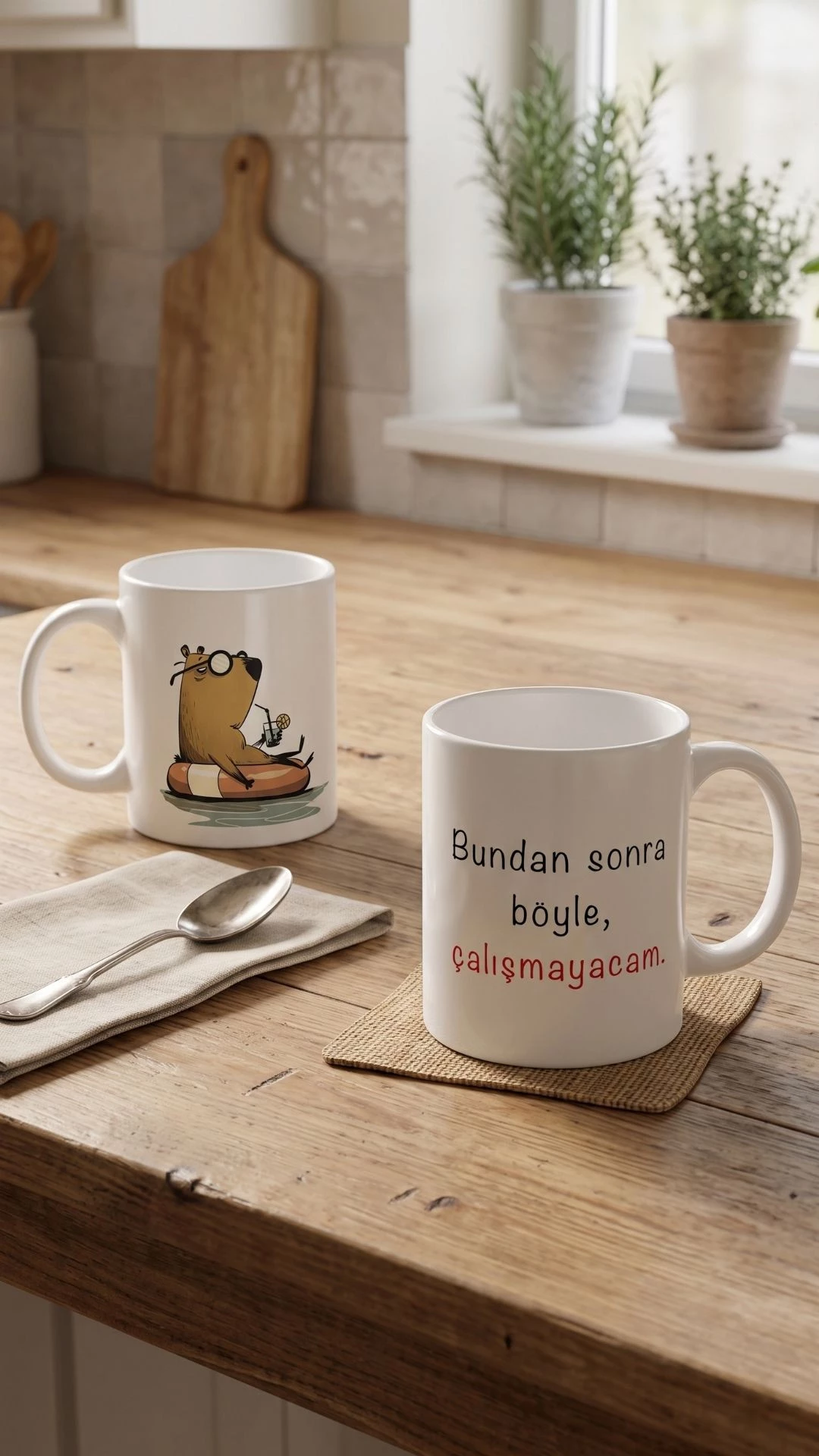 Çalışmayacam Kapibara Kupa