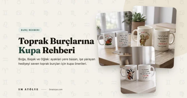 Toprak Burçlarına Kupa: Boğa, Başak ve Oğlak’ı Mutlu Eden Hediyeler